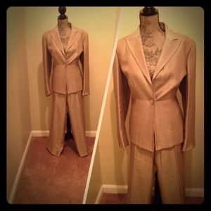Kasper Gold Pant Suit