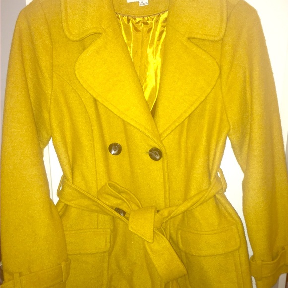 Yellow Peacoat