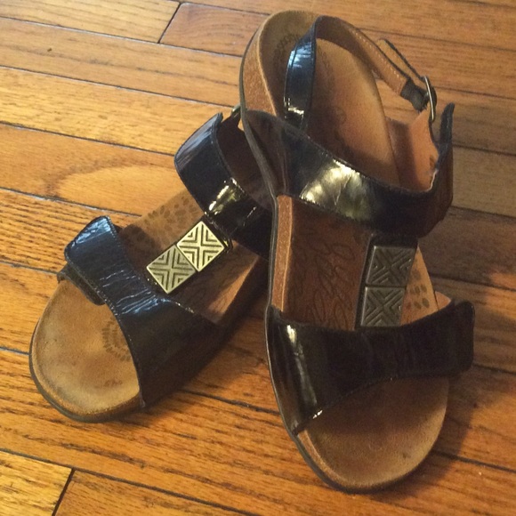 Dr Andrew Weil Orthoheel Black Sandels