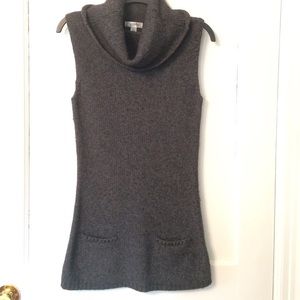 Very chic cowl neck sweater dress tunic