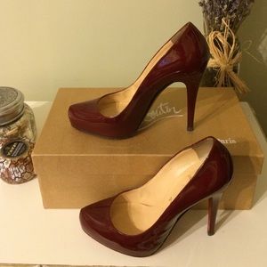Christian Louboutin Red Rolando Pump.