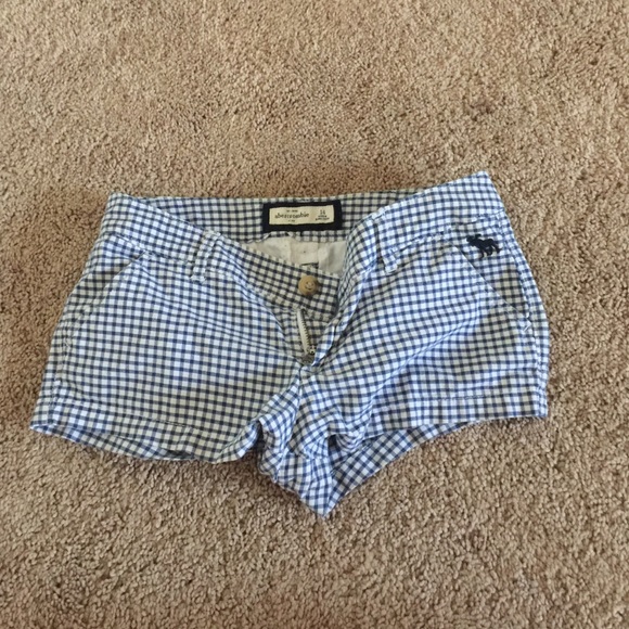 Blue and white shorts - Picture 1 of 4