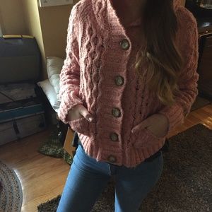 NWOT - Free People Sweater with Hood - Women's M