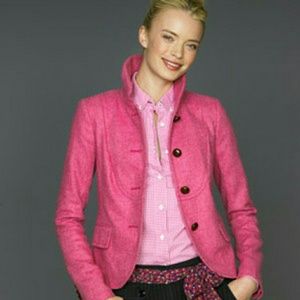 J.Crew Bella Jacket in Magenta