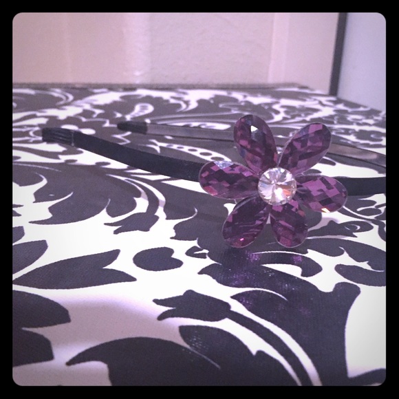 Purple Flower headband! 💜