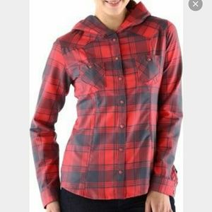 Mountain Hard wear Hooded Flannel!