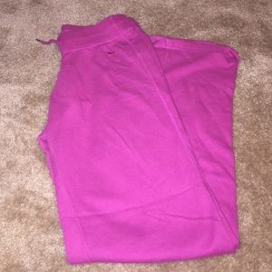 Pink nike sweatpants