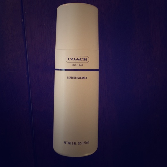 NEW coach leather cleaner