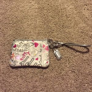 Coach Poppy Wristlet