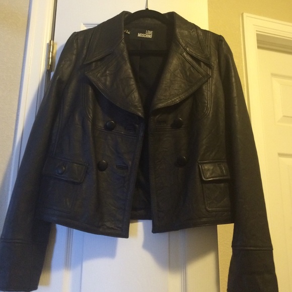 Moshino leather jacket - Picture 1 of 4