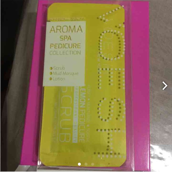 Spa pedicure and nail polish bundle