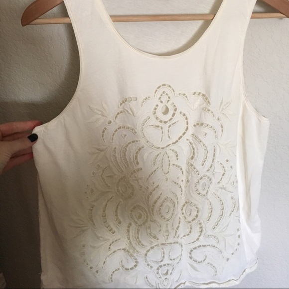 Ivory J. crew tank