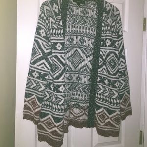 Warm Tribal Cardigan!