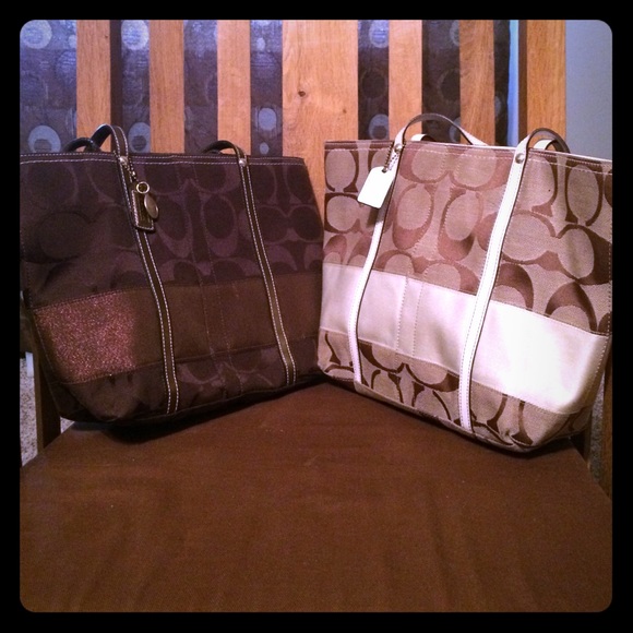 2 for 1! Winter and Summer shoulder bags.