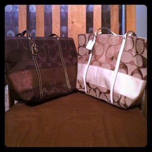 2 for 1! Winter and Summer shoulder bags.