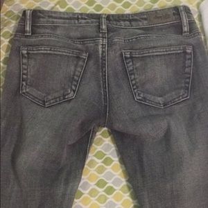 Gray skinny jeans