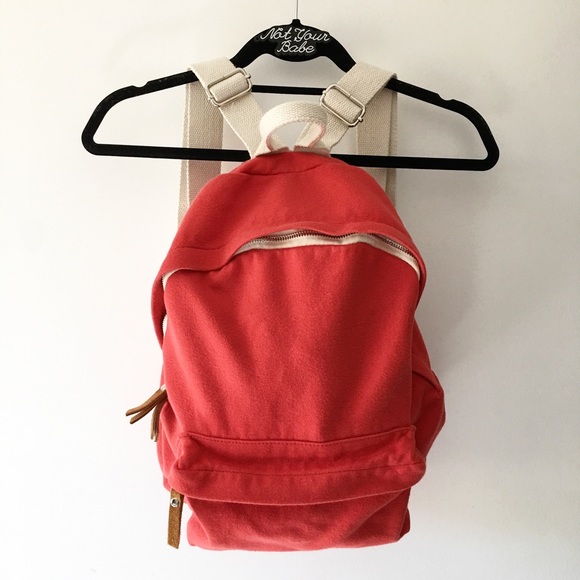 brandy melville red backpack