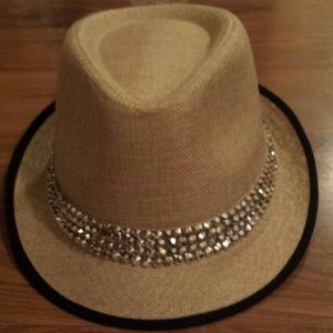 Bling fedora hat