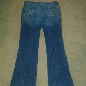 Size 29. 7 for all mankind jeans
