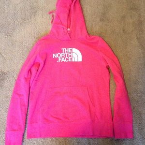 The North Face sweatshirt