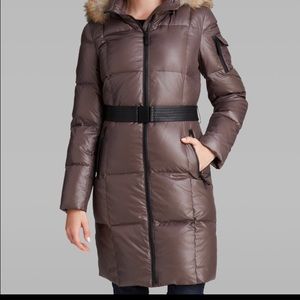 Marc New York Puffer Coat- Abbie fur trimmed hood