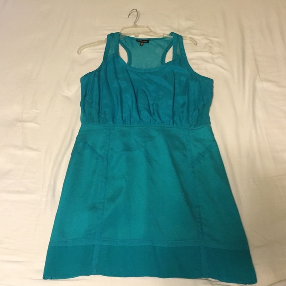 Bebe turquoise dress