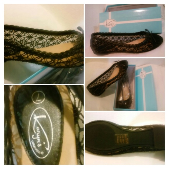 Black lace shoes - Picture 2 of 4