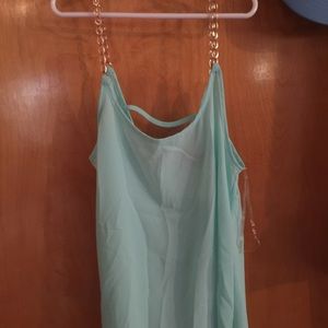 Baby blue tank