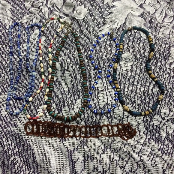 6 Casual necklaces
