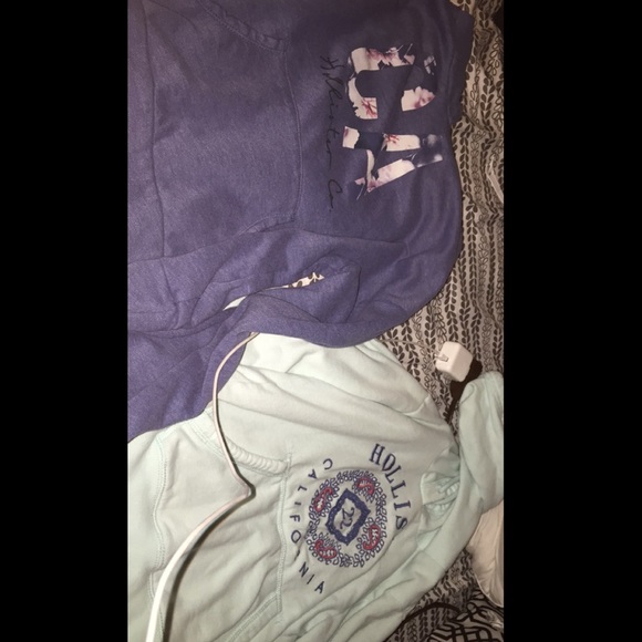 Two Hollister hoddies