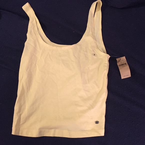 New yellow crop top