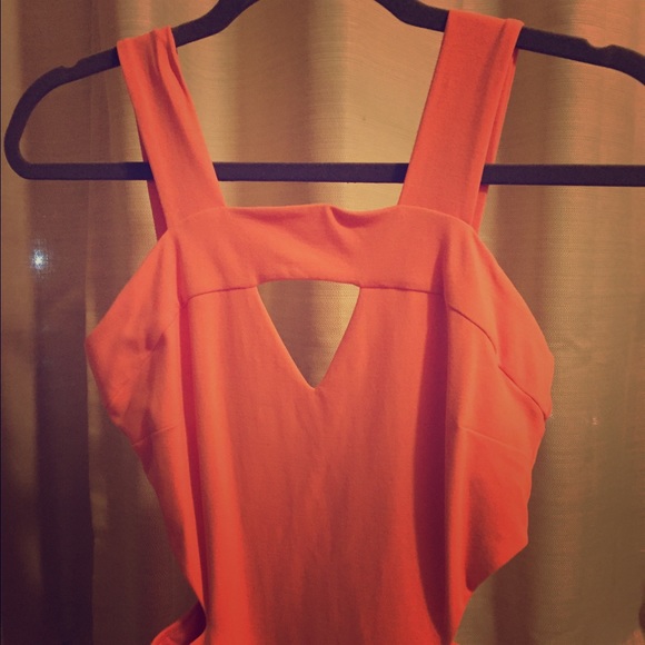 Bebe cut-out dress