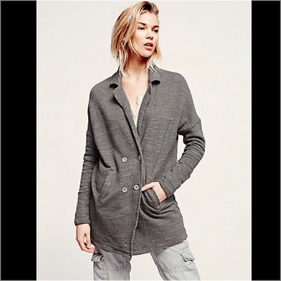 Free People Causal Friday Blazer - Picture 2 of 4