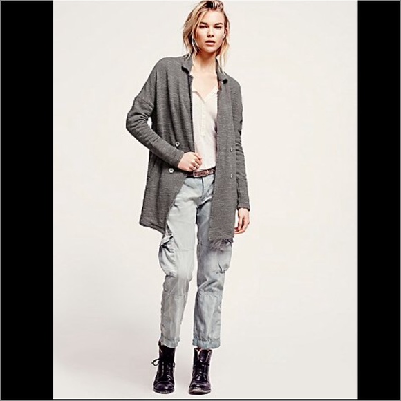 Free People Causal Friday Blazer - Picture 3 of 4