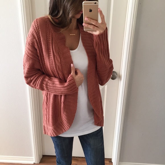 Sold • Koi Knitted Dolman Cardigan - Picture 3 of 4