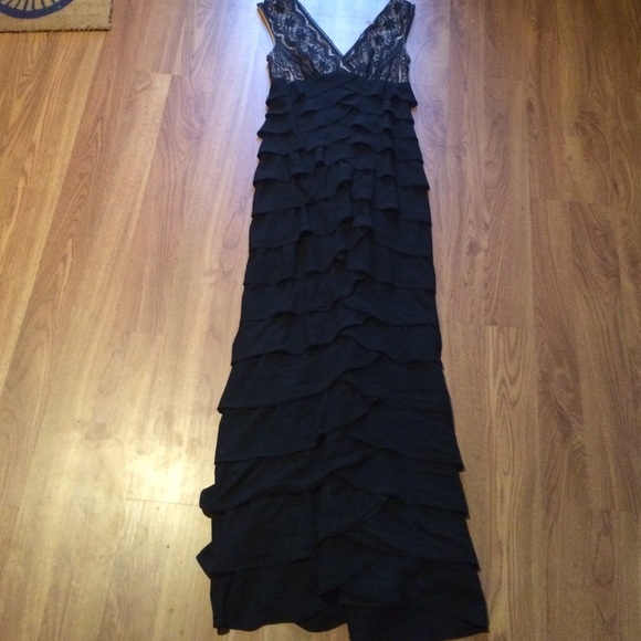 Floor length evening gown