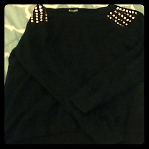 Very cute gold studded EXPRESS sweater!