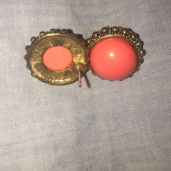 Orange earrings
