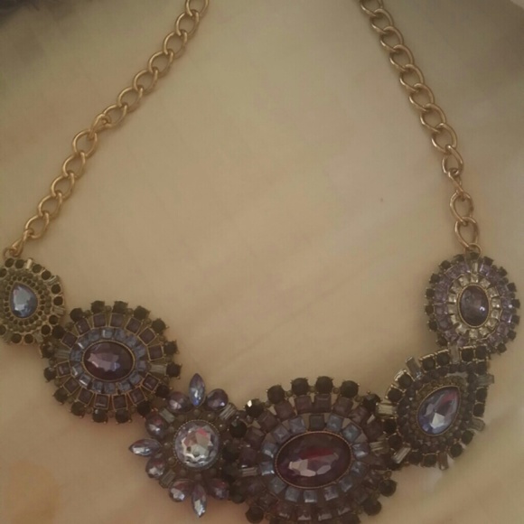 Crystal Embellished Necklace