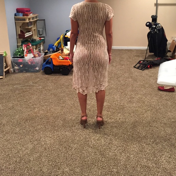 cover up beige past knee - Picture 2 of 4