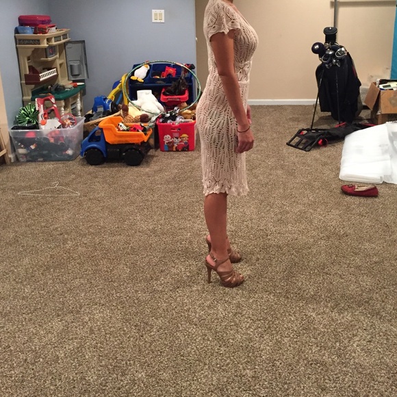 cover up beige past knee - Picture 3 of 4