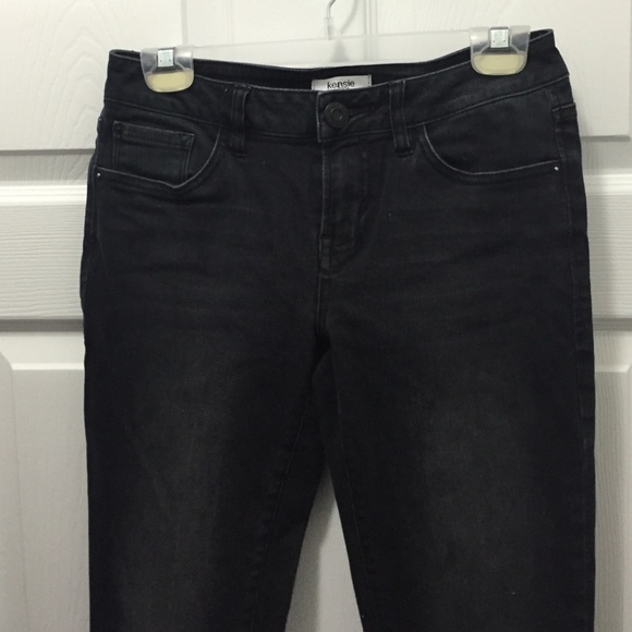 Black denim Kensie you look pretty skinny jeans!