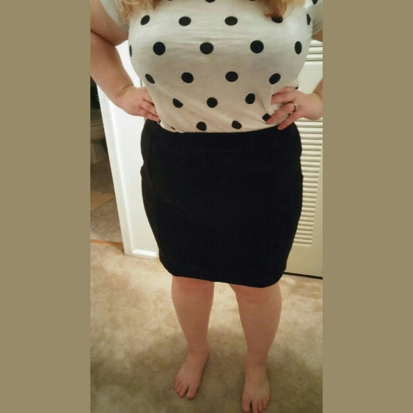 Black Pencil Skirt