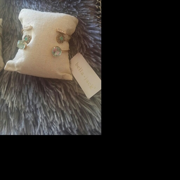 Set of 3 yelliw cuff bracletd