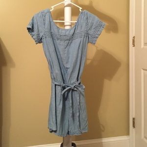 🎉SALE🎉 LOFT chambray romper