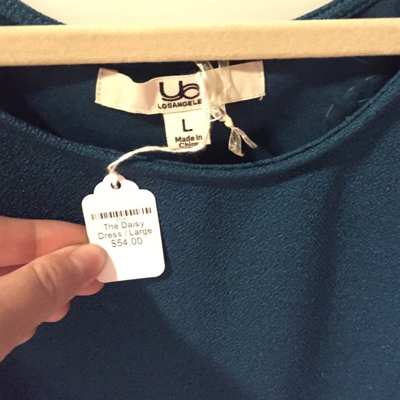 Teal Party Dress - Picture 3 of 4