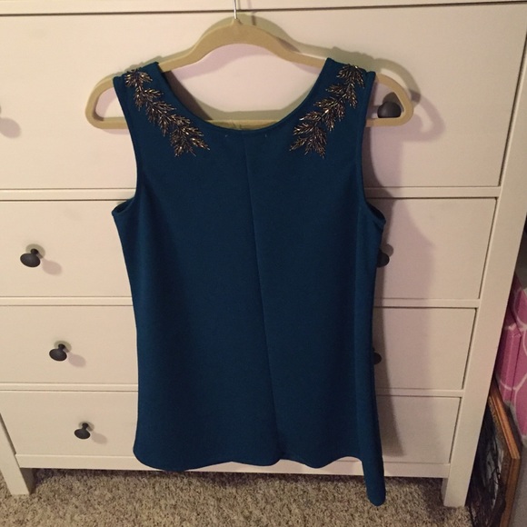 Teal Party Dress - Picture 4 of 4