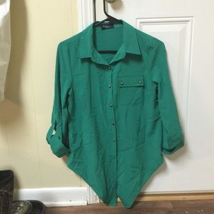Wish button up shirt