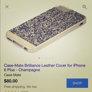 Diamond brilliant phone case iPhone 6