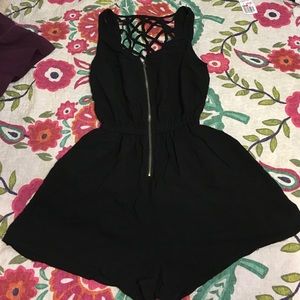 Black romper